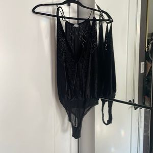 Free People black bodysuit